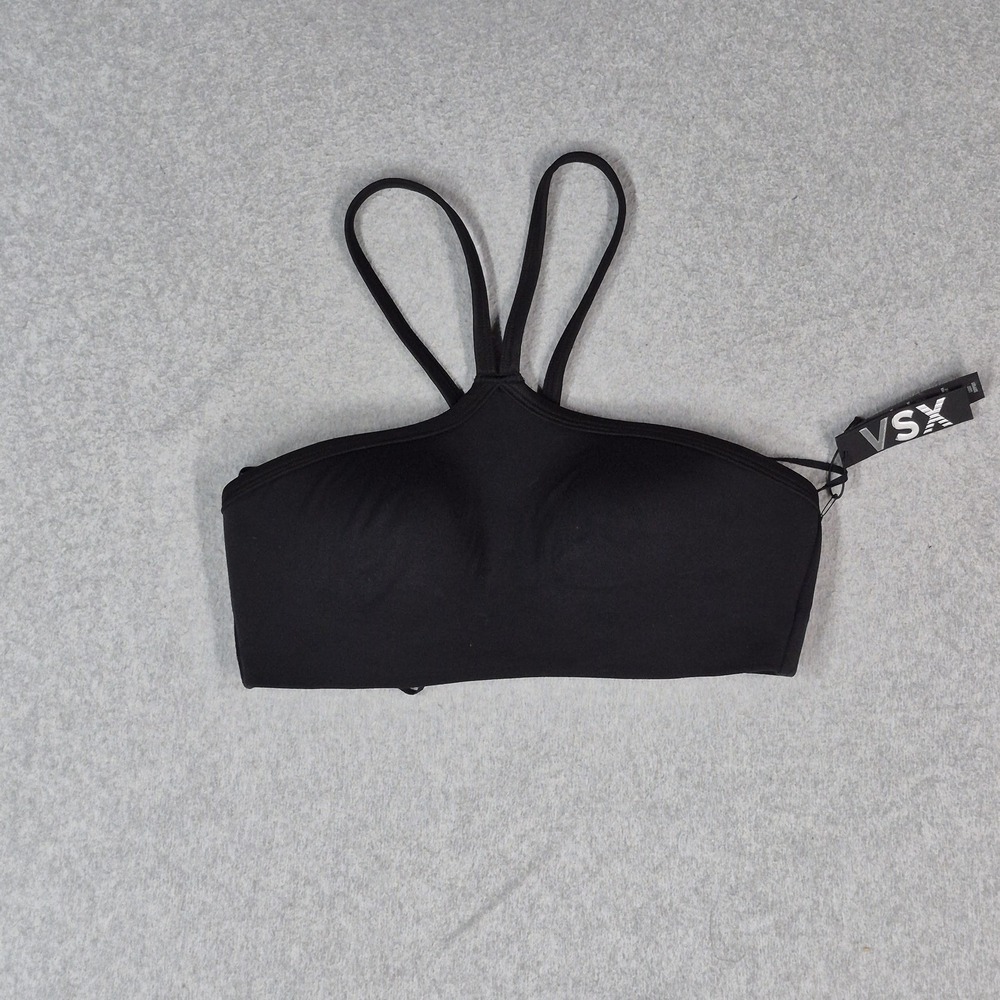 Victoria's Secret VSX Women‎ Bra Small Black Sport Wireless NWT